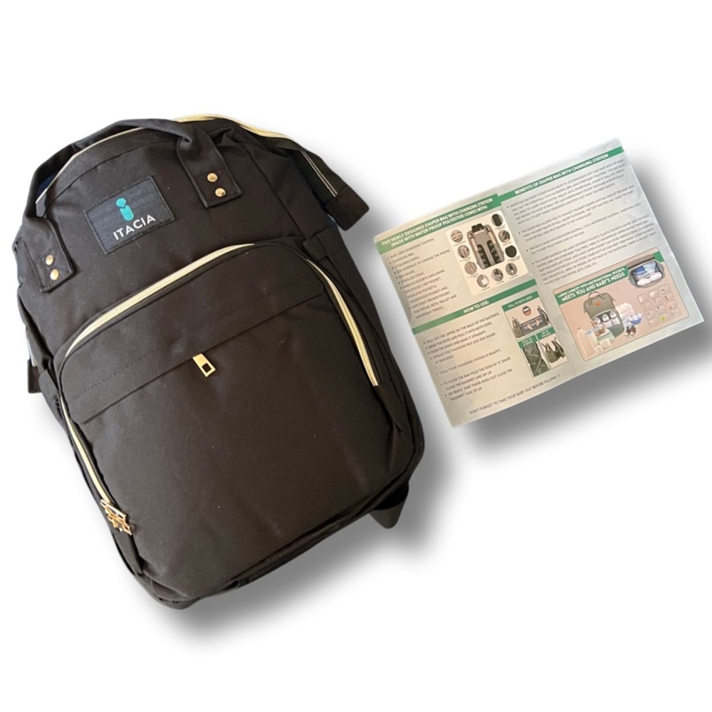 Itacia Baby Bag with Changing Station - Baby Diaper Bag Backpack